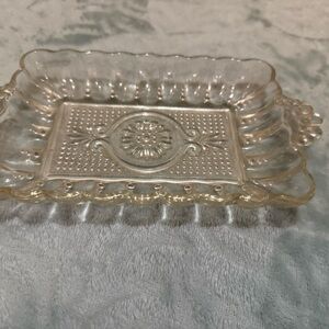Elegant Glass Serving Tray